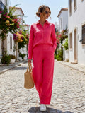 Co-ord Set - Fuchsia Pink - Premium Lawn Cotton