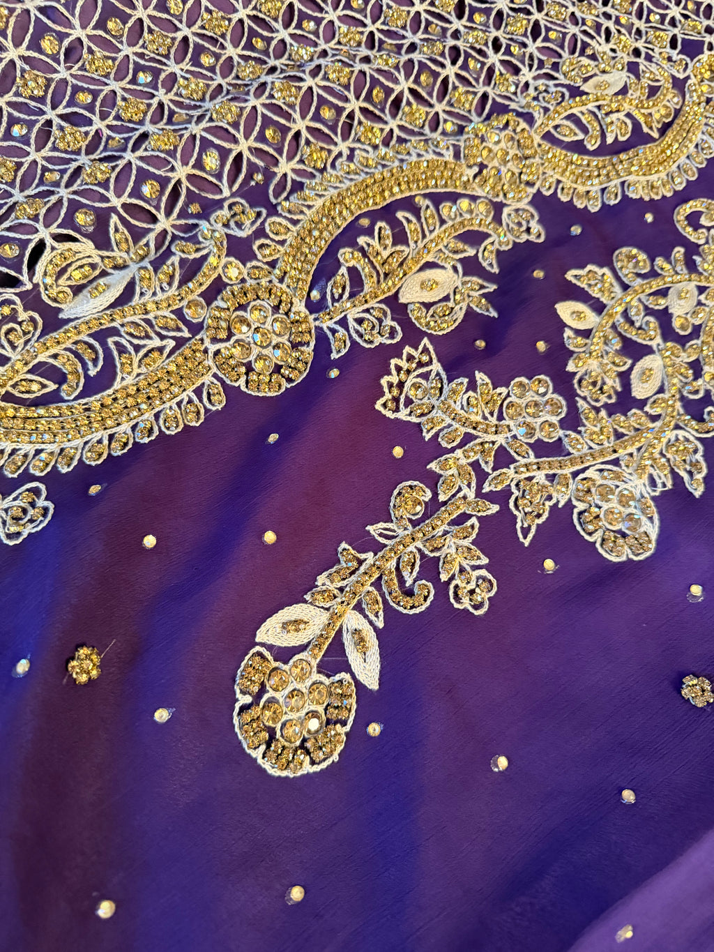 Royal Purple 3-Piece Fancy Dress