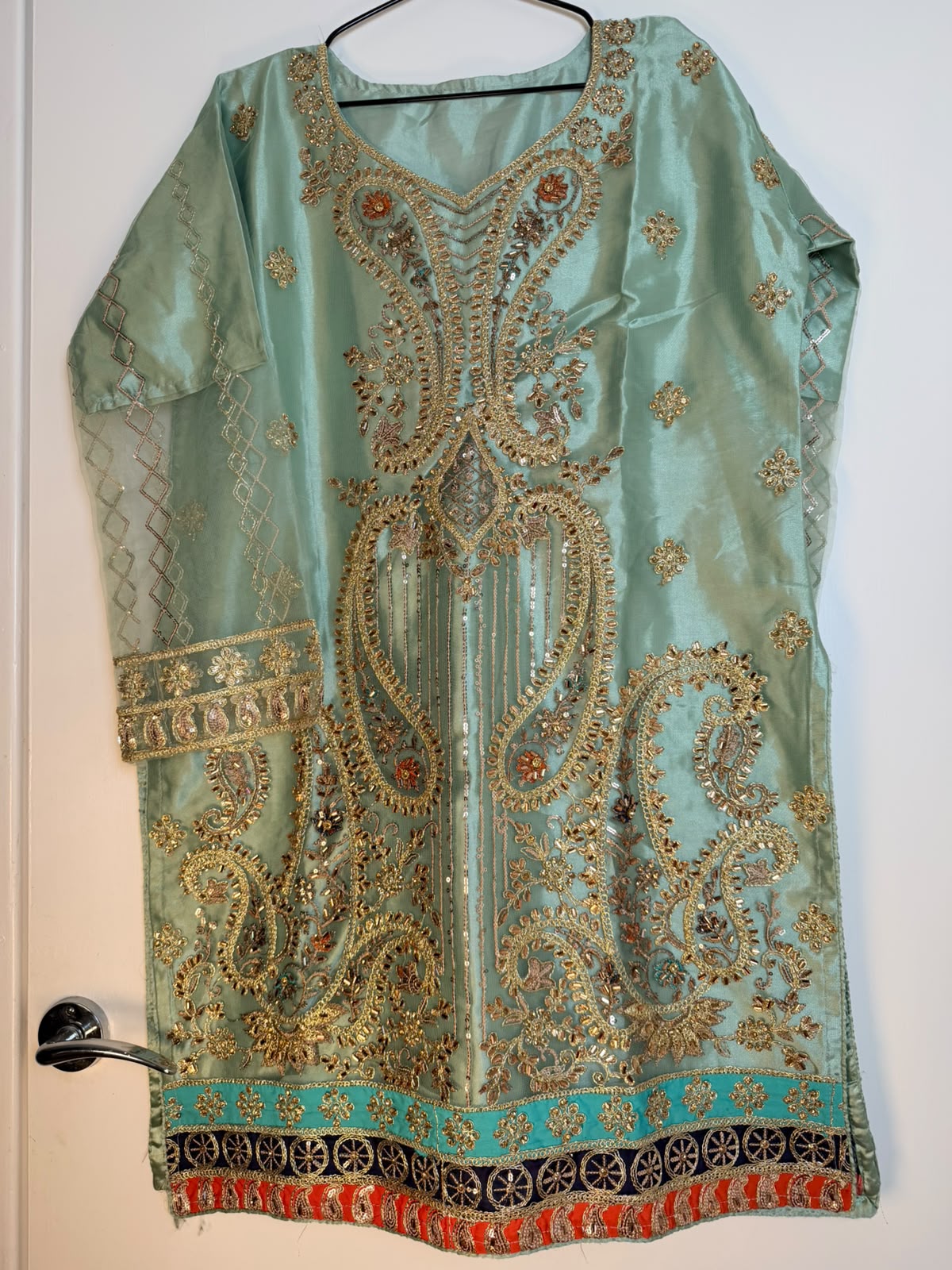 Kurti with Sharara