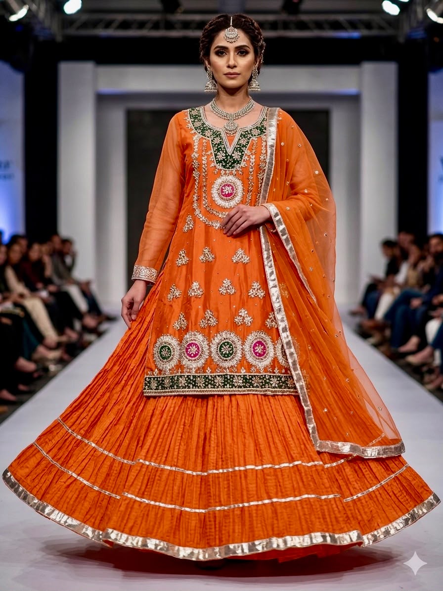 Kurti with Gharara