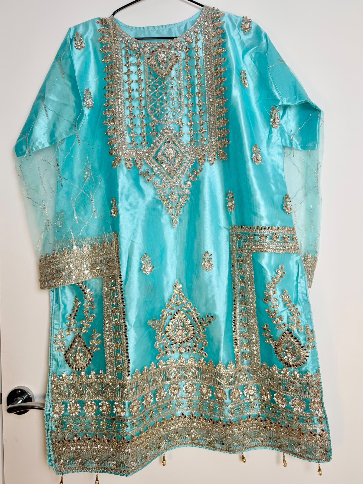 Kurti with Wide-Leg Plazzo