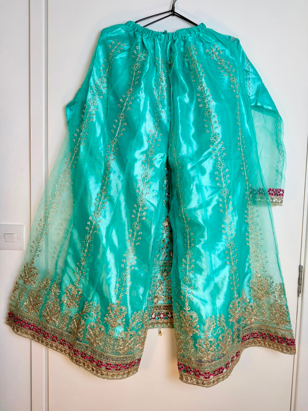 Kurti with Wide-Leg Plazzo