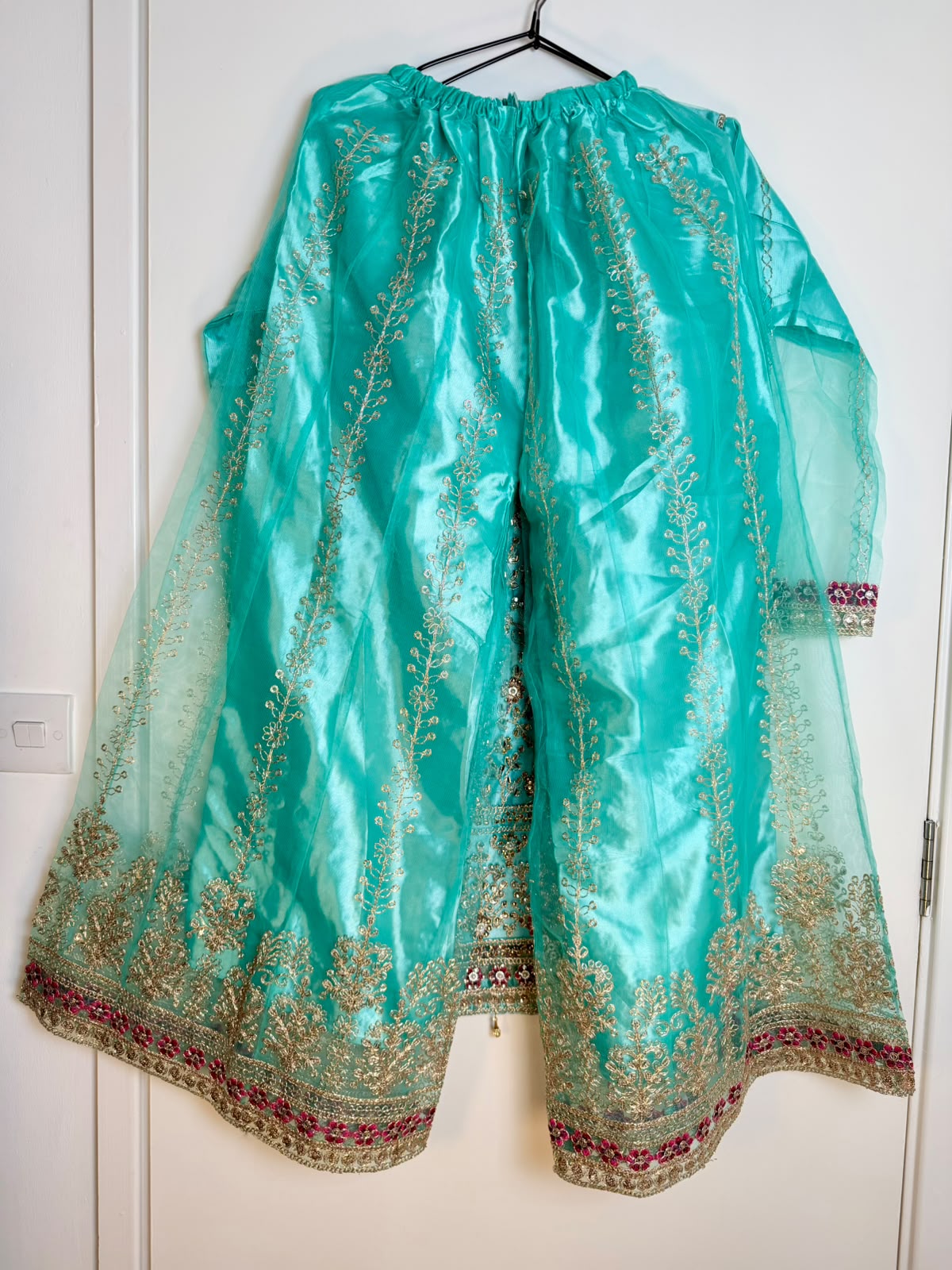 Kurti with Wide-Leg Plazzo