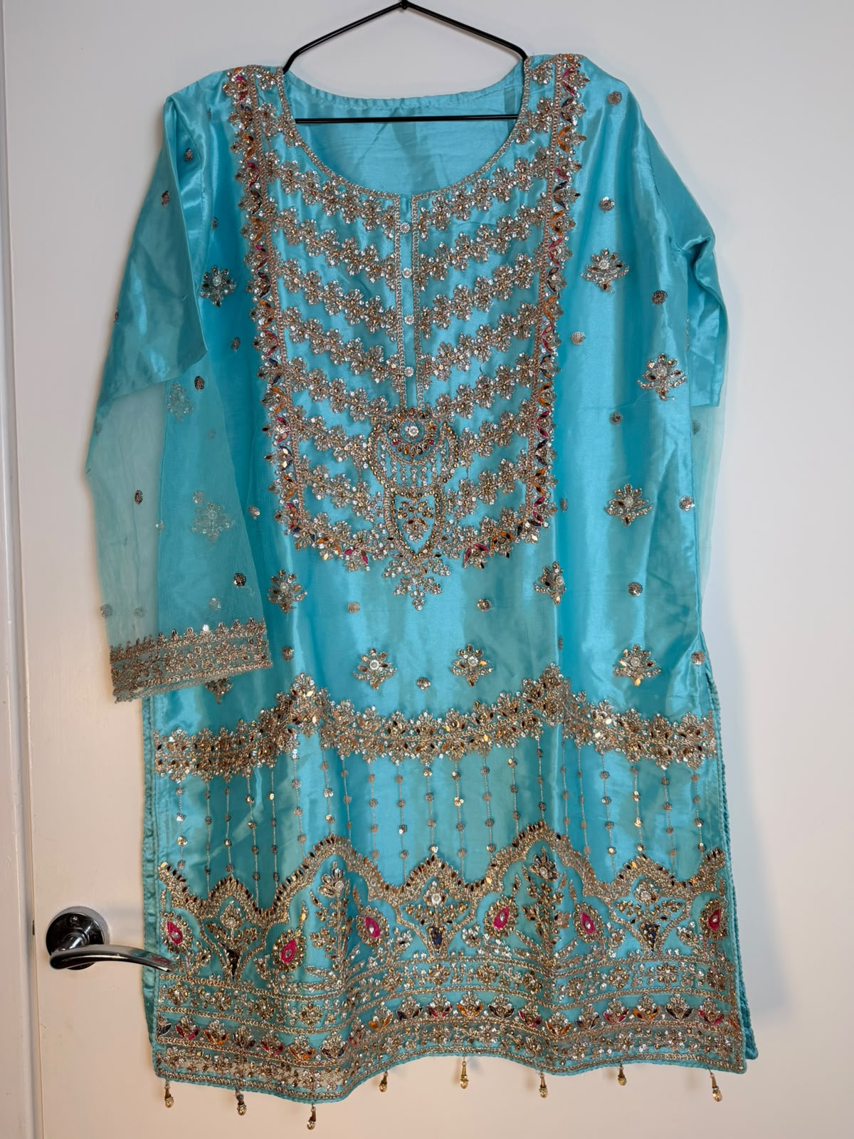 Kurti with Sharara